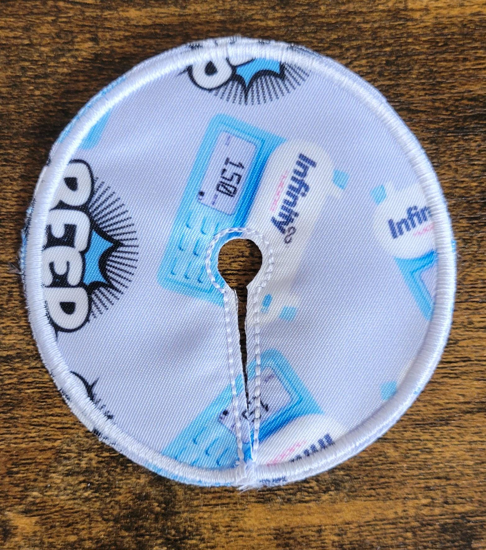 gtube pad with pump and beep characters