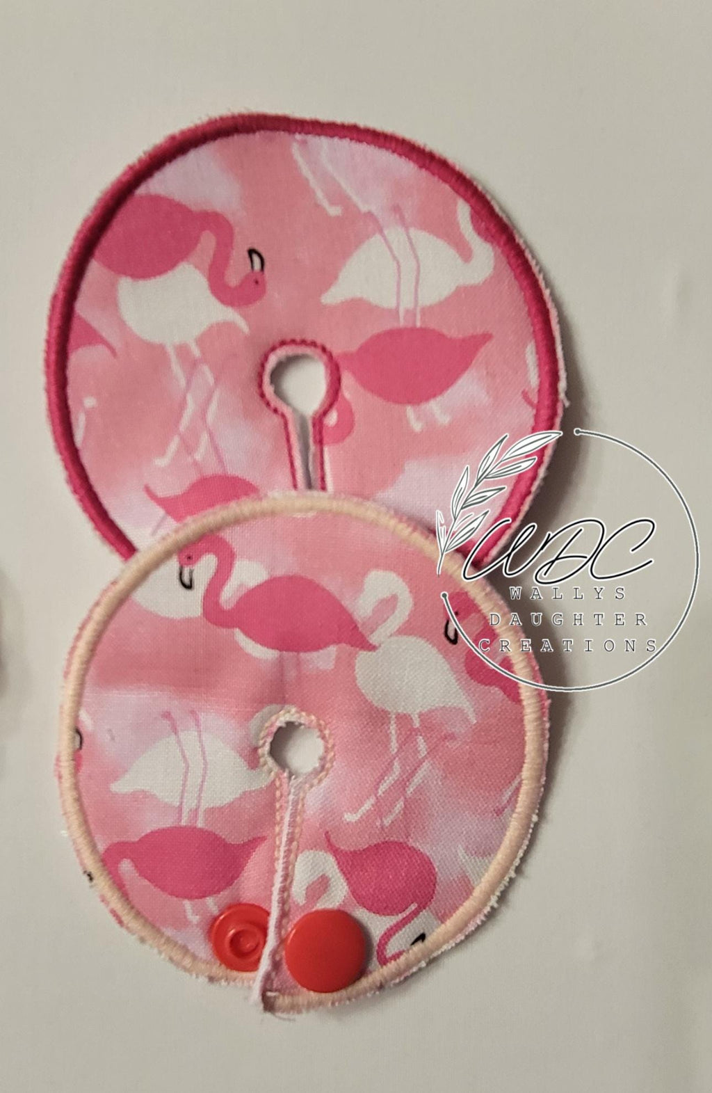 2 flamingo gtube pads with different thread colors