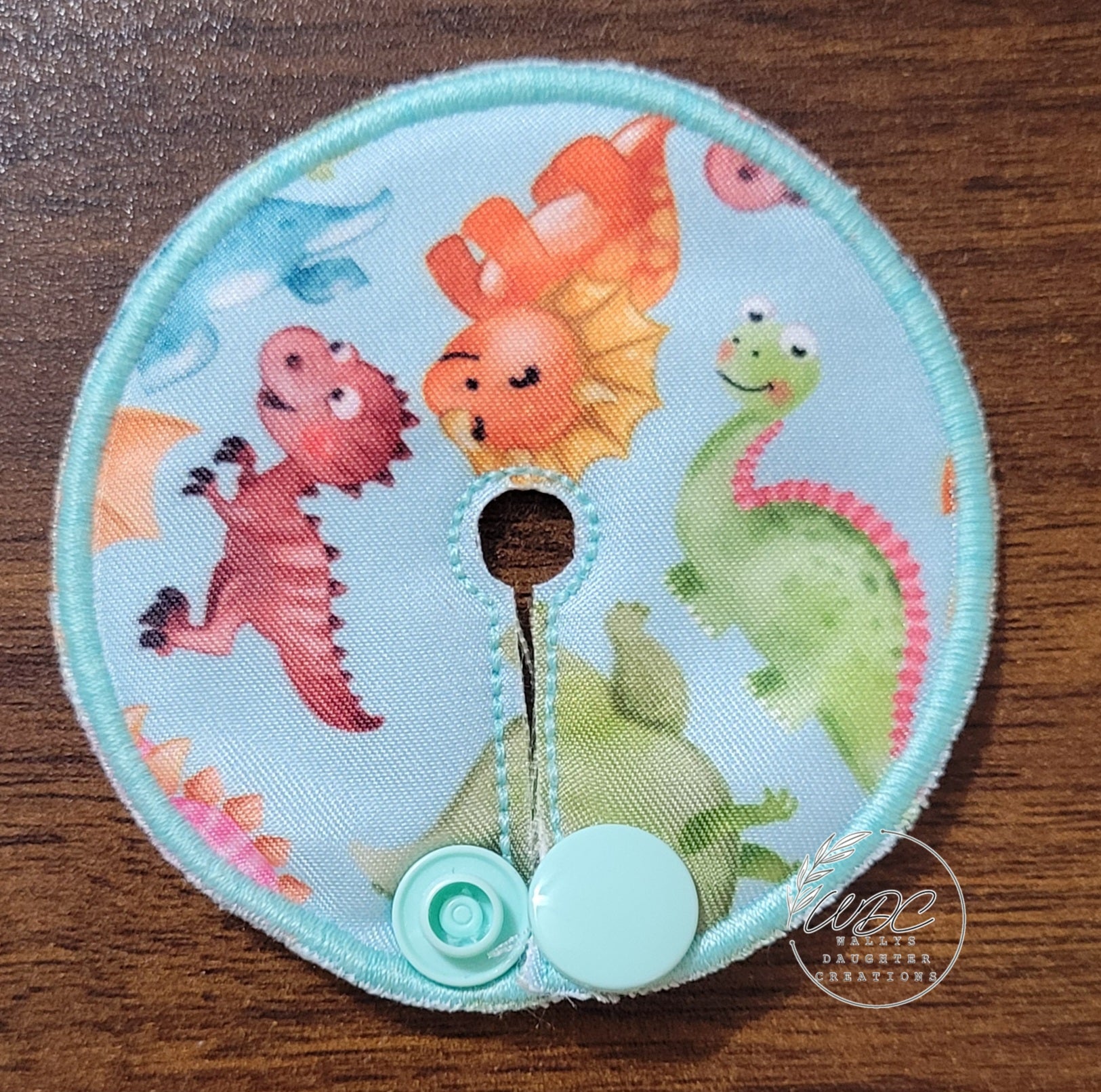 Baby dino print gtube pad in mini option