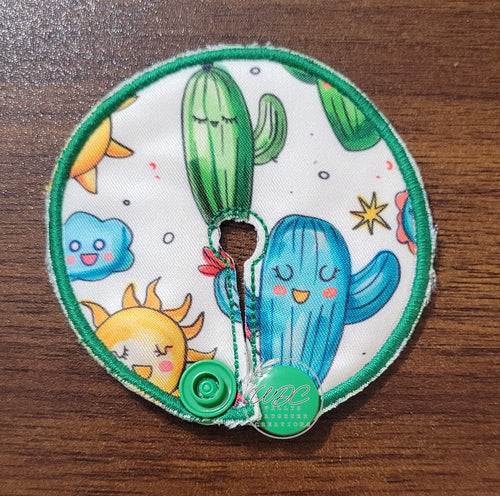 Gtube pad in mini option in cactus print