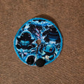 Mini gtube pad with neon blue Squirt Character and splashing water background