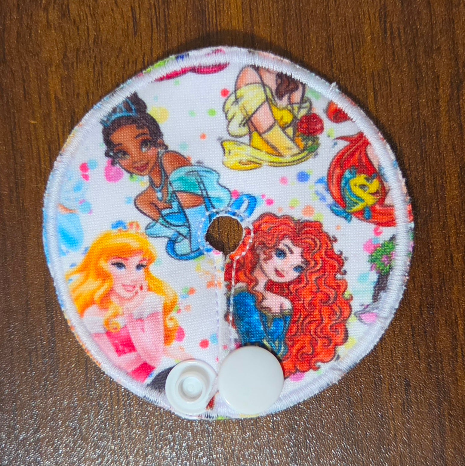Mini gutbe pad in Princess Collage Print