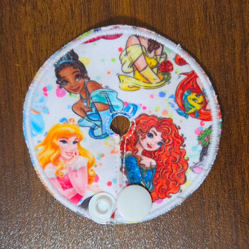Mini gutbe pad in Princess Collage Print