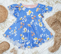 Flutter sleeve dress (NB-3T)