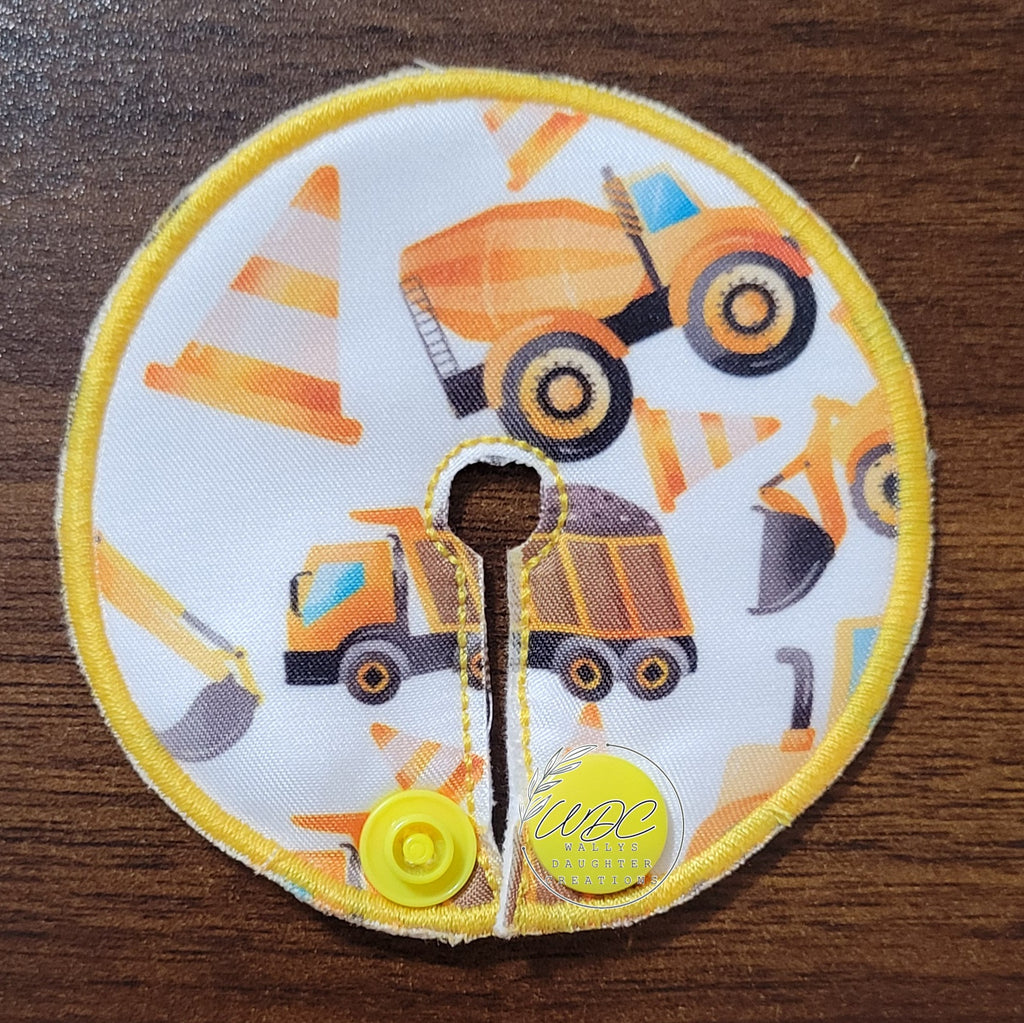Gtube pad with construction theme