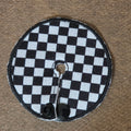 Black and white check gtube pad