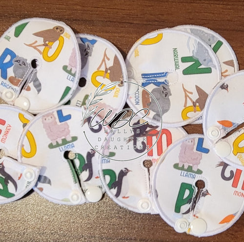 Gtube pad collage showing different alphabet characters with animals