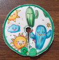Cactus character gtube pad