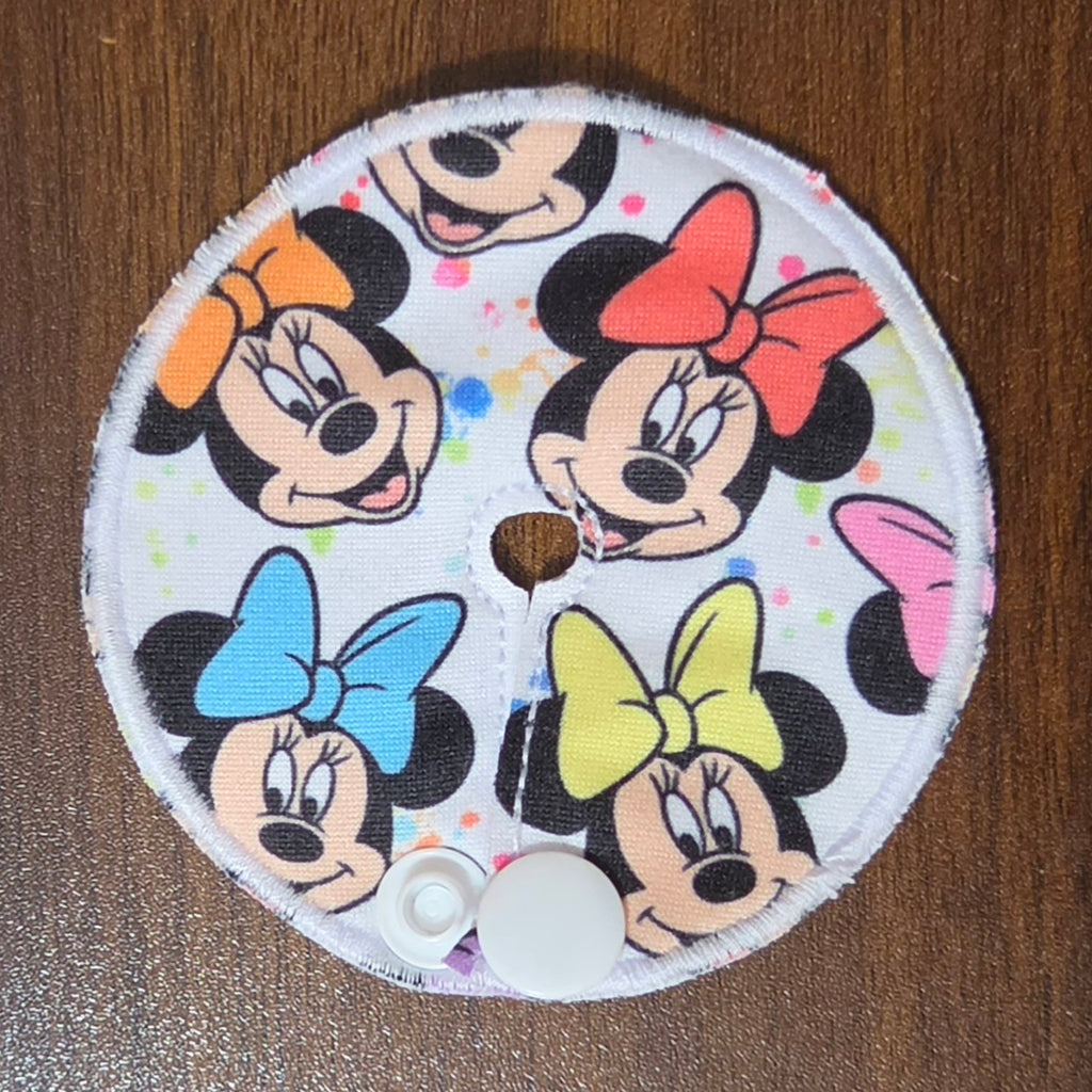 Gtube pad with colorful mouse bows character