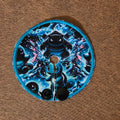 Squirt Character gtube pad on neon blue and black 