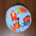 gtube pad in big bear with blue house print