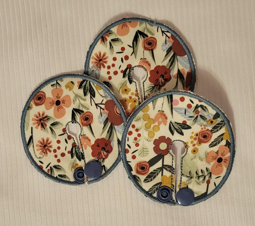 gtube pad in boho style floral design