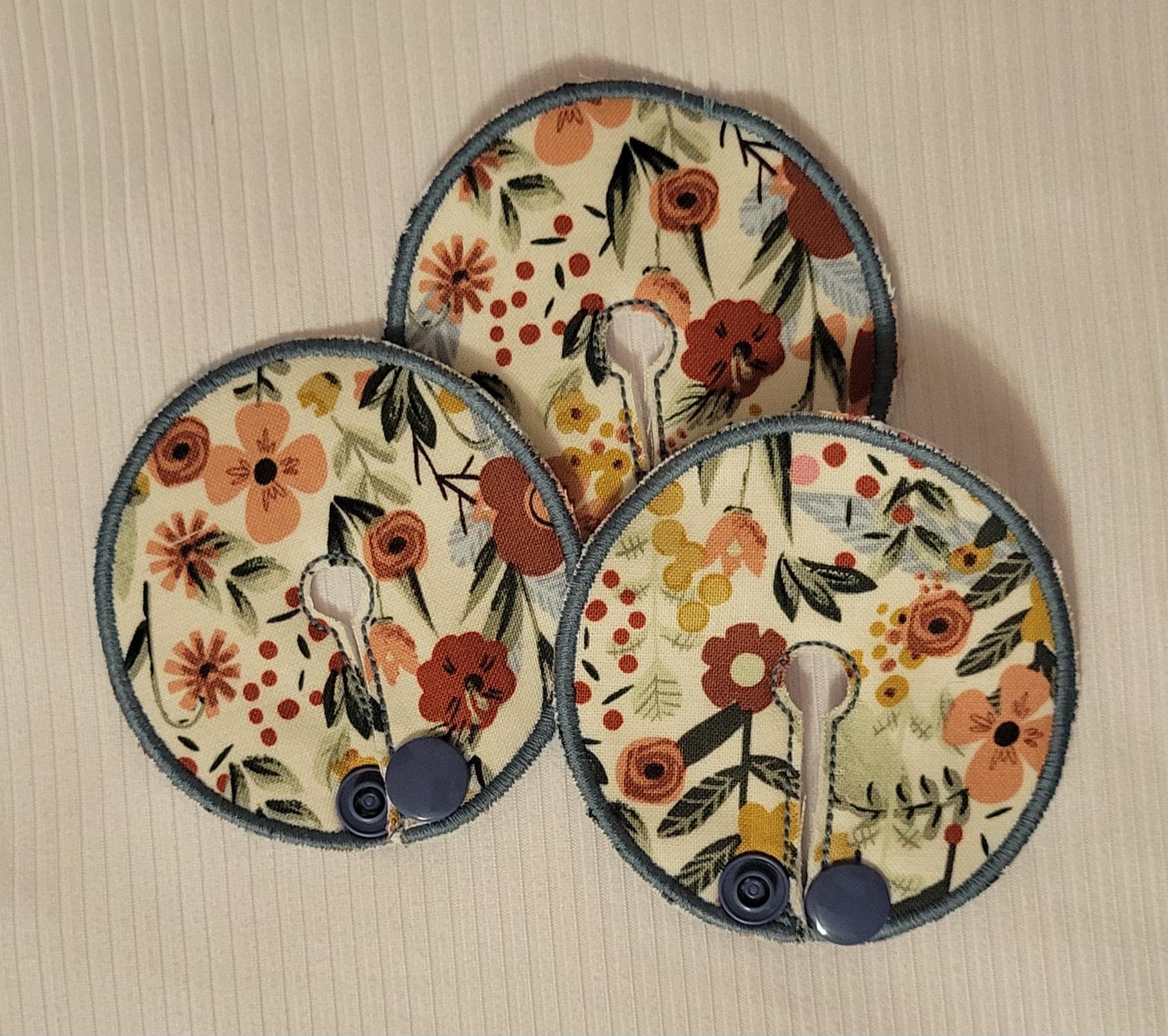 gtube pad in boho style floral design