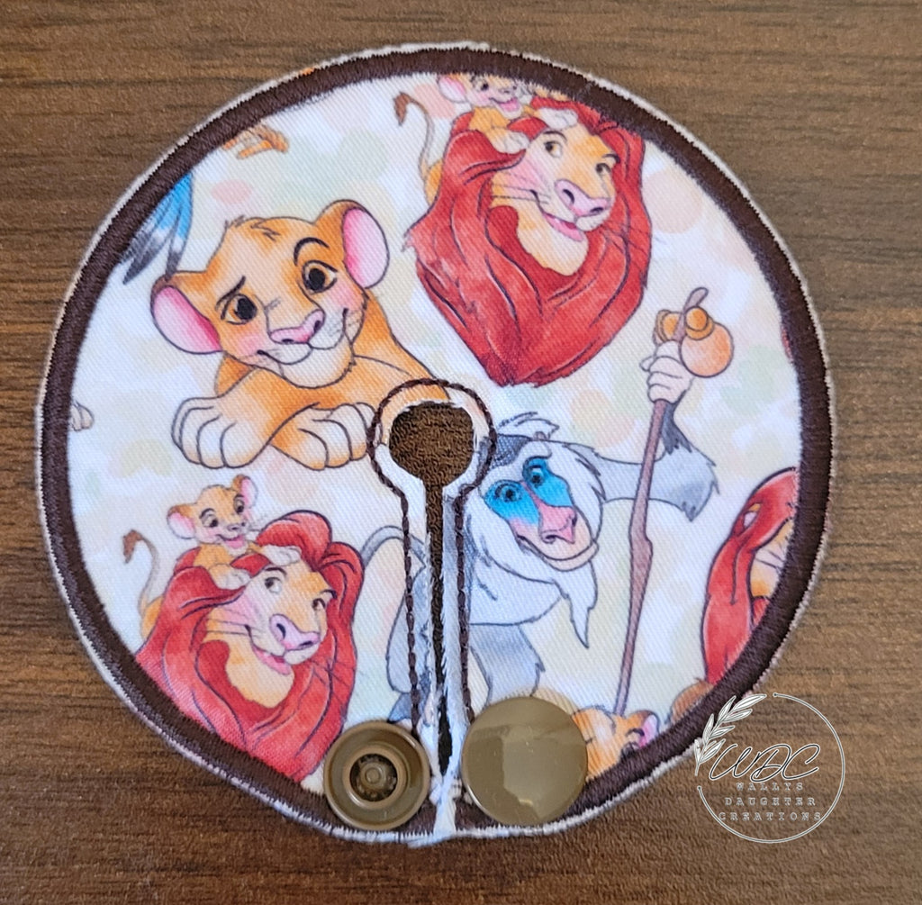 Gtube pad with lion characters