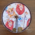 Gtube pad with lion characters
