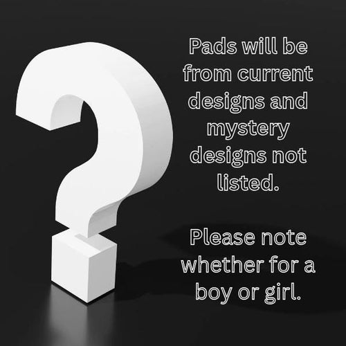 3" G Tube Pad --??Mystery Pack of 10.