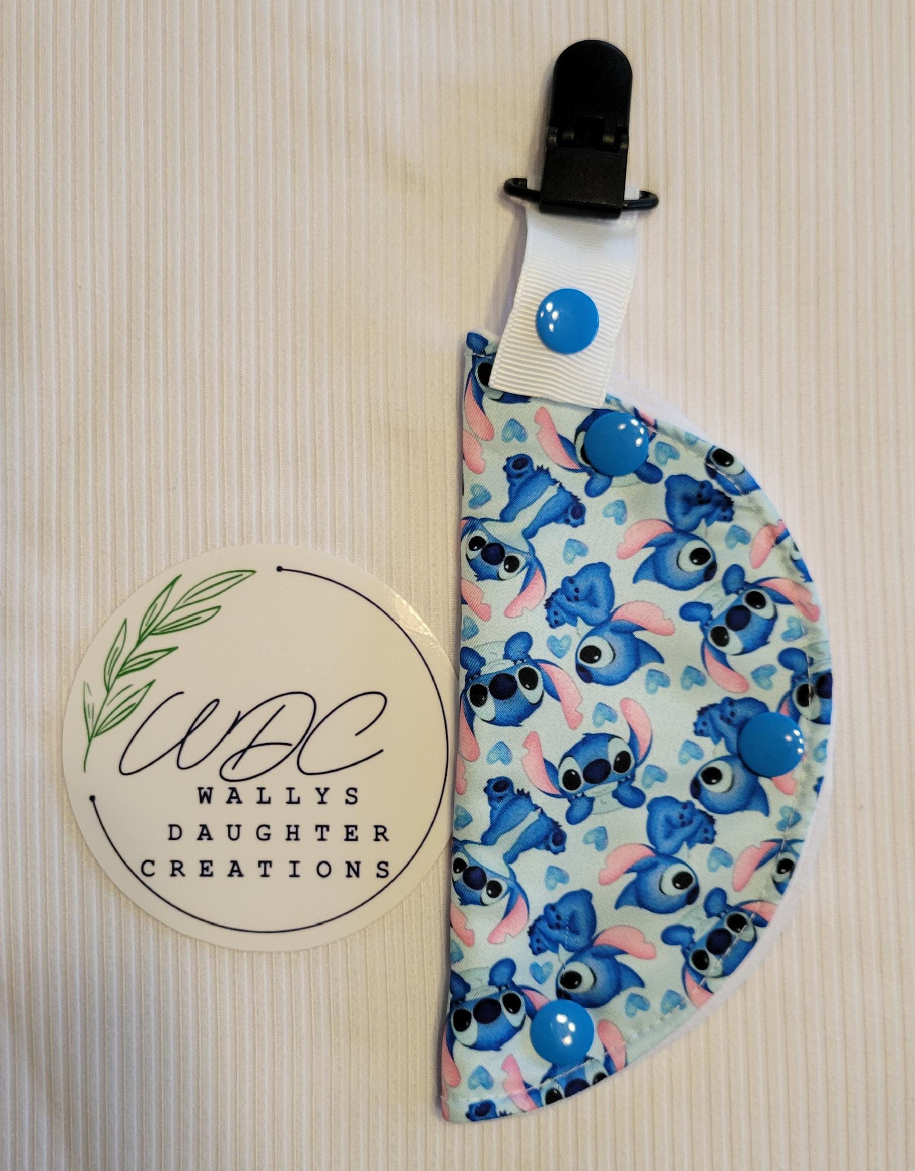 Blue Alien Clip on feeding tube port cover