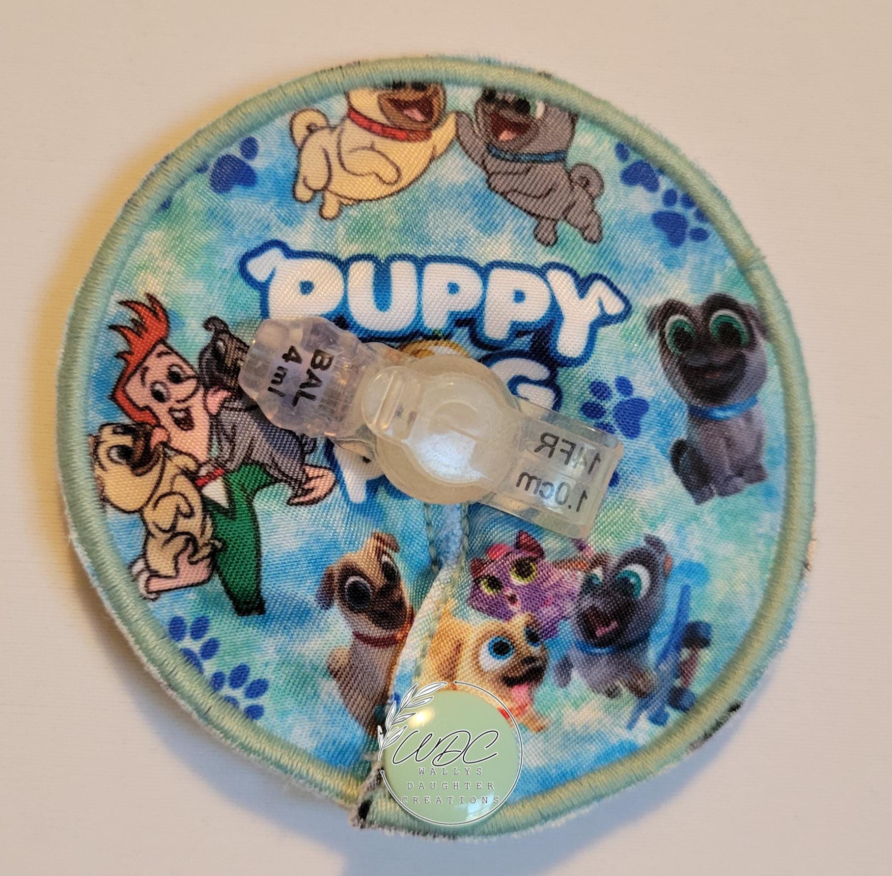3" G Tube Pad, Dog Pals, Snap Closure
