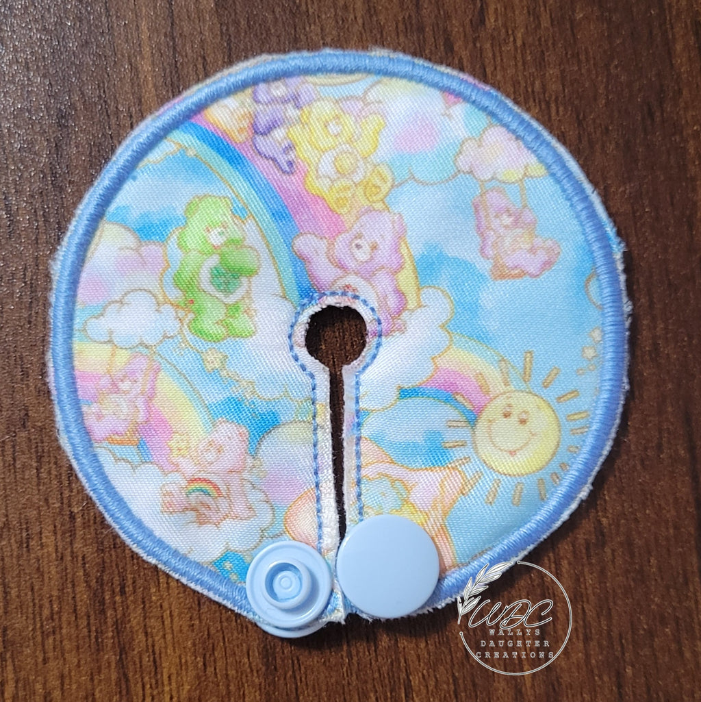 Gtube pad in bear and rainbows print