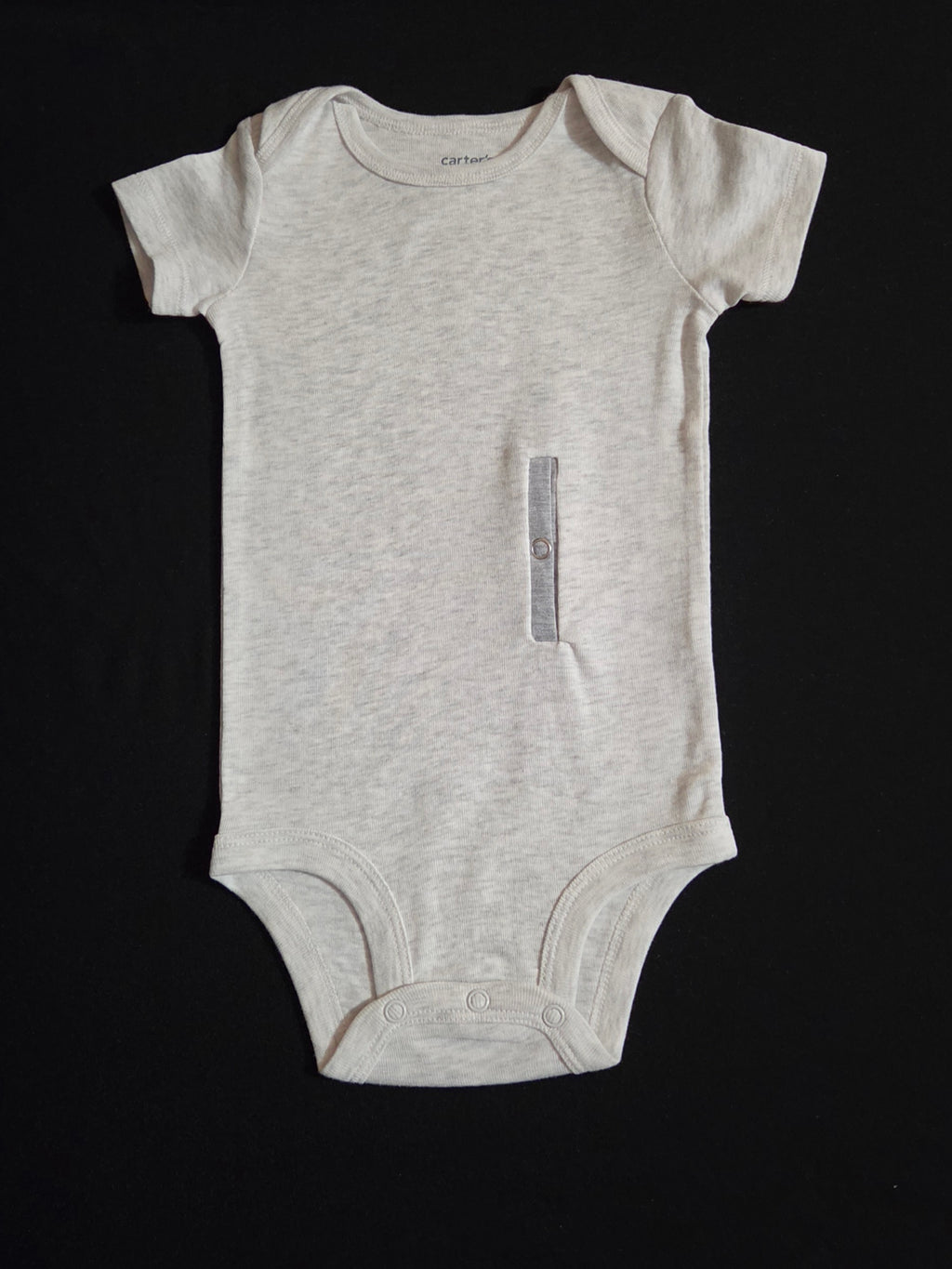 Gtube adapted bodysuit in heather gray