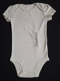 Sage colored bodysuit adapted for gtube access with ruffled sleeve