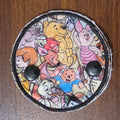 Snap down gtube pad with 100 acre pals print