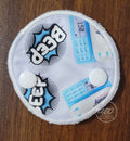 snap down cover gtube pad with pump