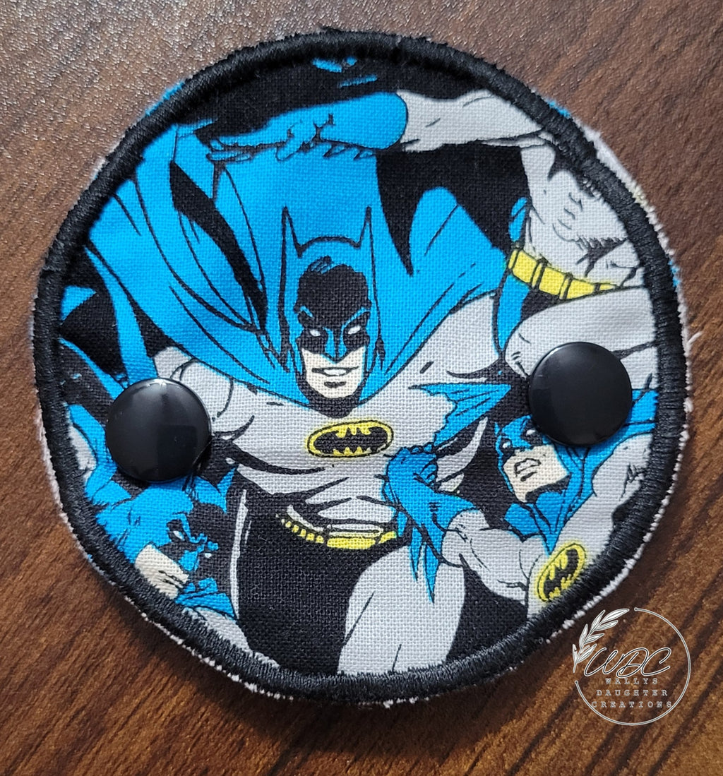 snap down cover style gtube pad showing character