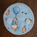 Snap Down Cover in blue honey bear character