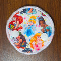 Snap down gtube pad in princess collage print