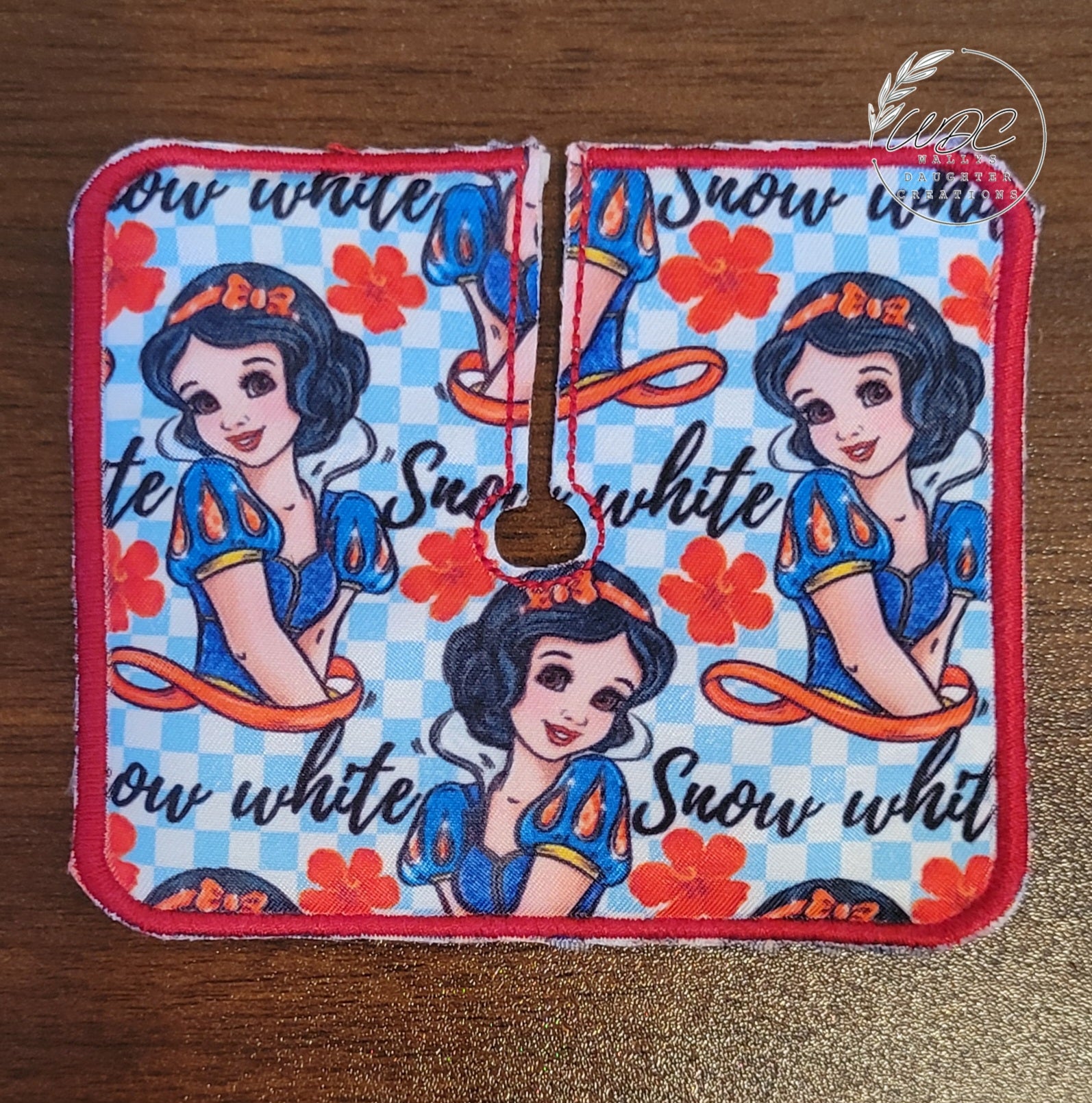 Trach pad with fairest maiden princess character 
