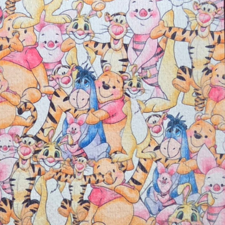Collage of different woodland friends