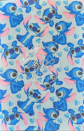 Sublimated Hypafix tape with experiment 626 character and blue hearts