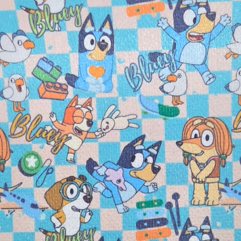 Hypafix tape with Aussie dog show characters