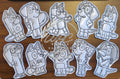 wipeable coloring pal Collage of 10 dogs from popular show