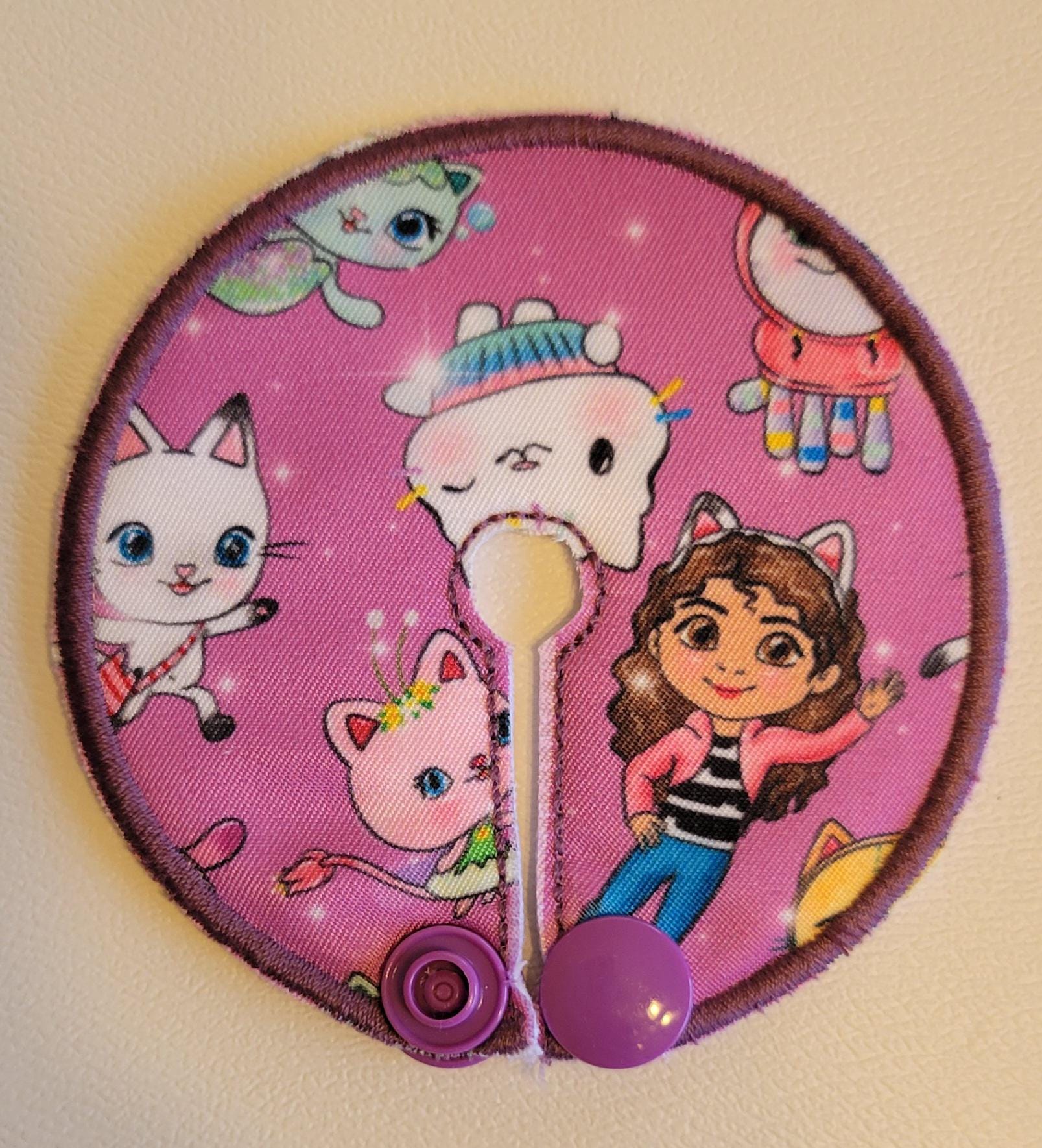 3" G Tube Pad--The Dollhouse, Snap Closure