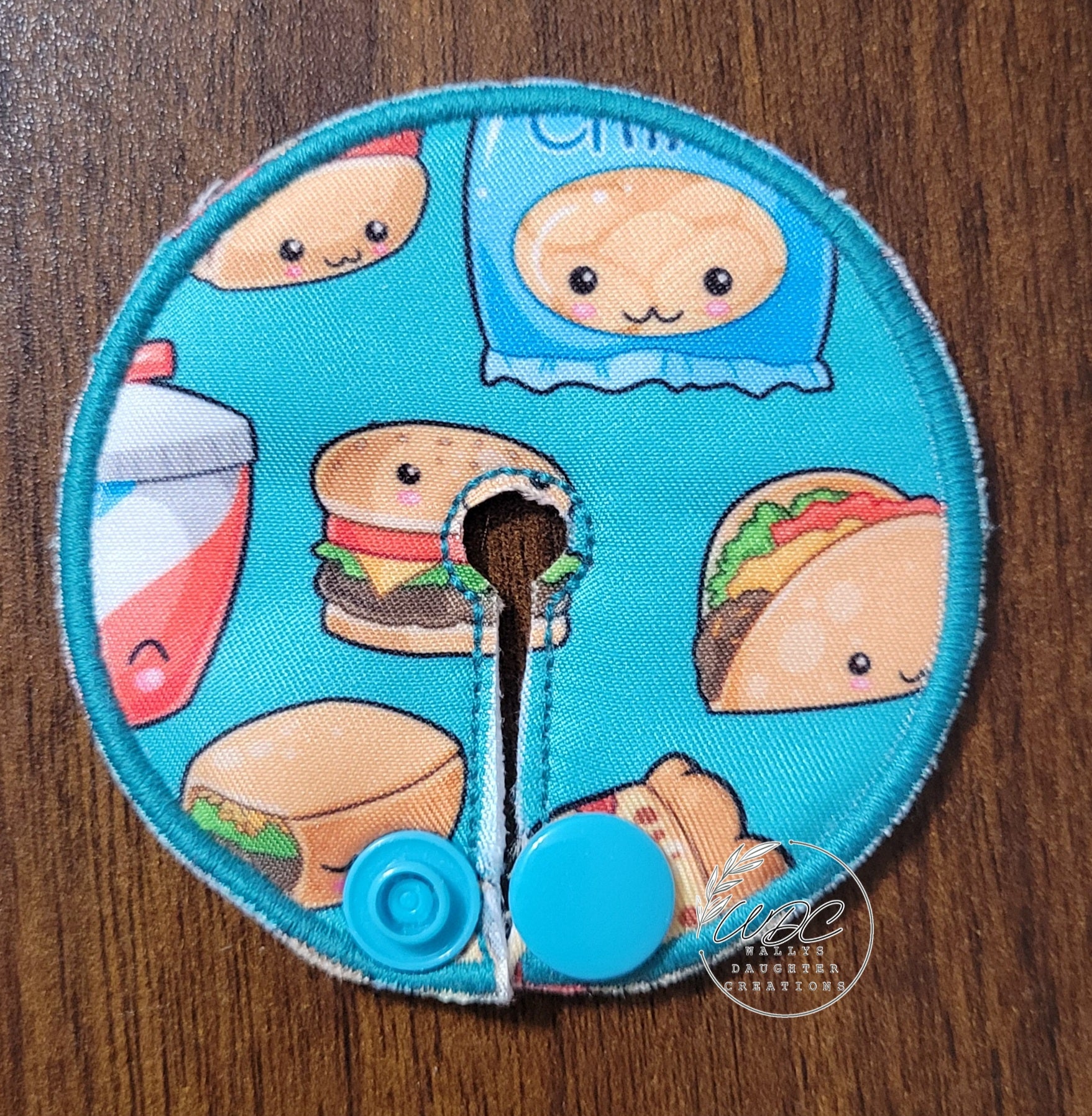Gtube pad wtih fast food characters