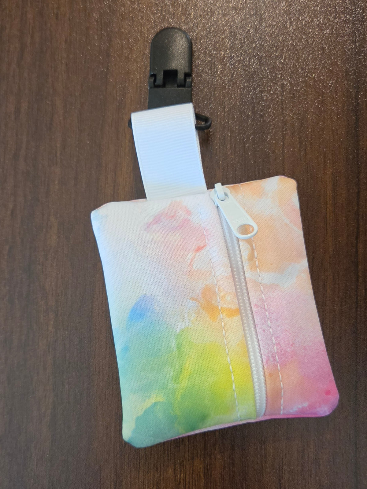 Sherbet--NG /NJ Tube Clip-on Zip Pouch