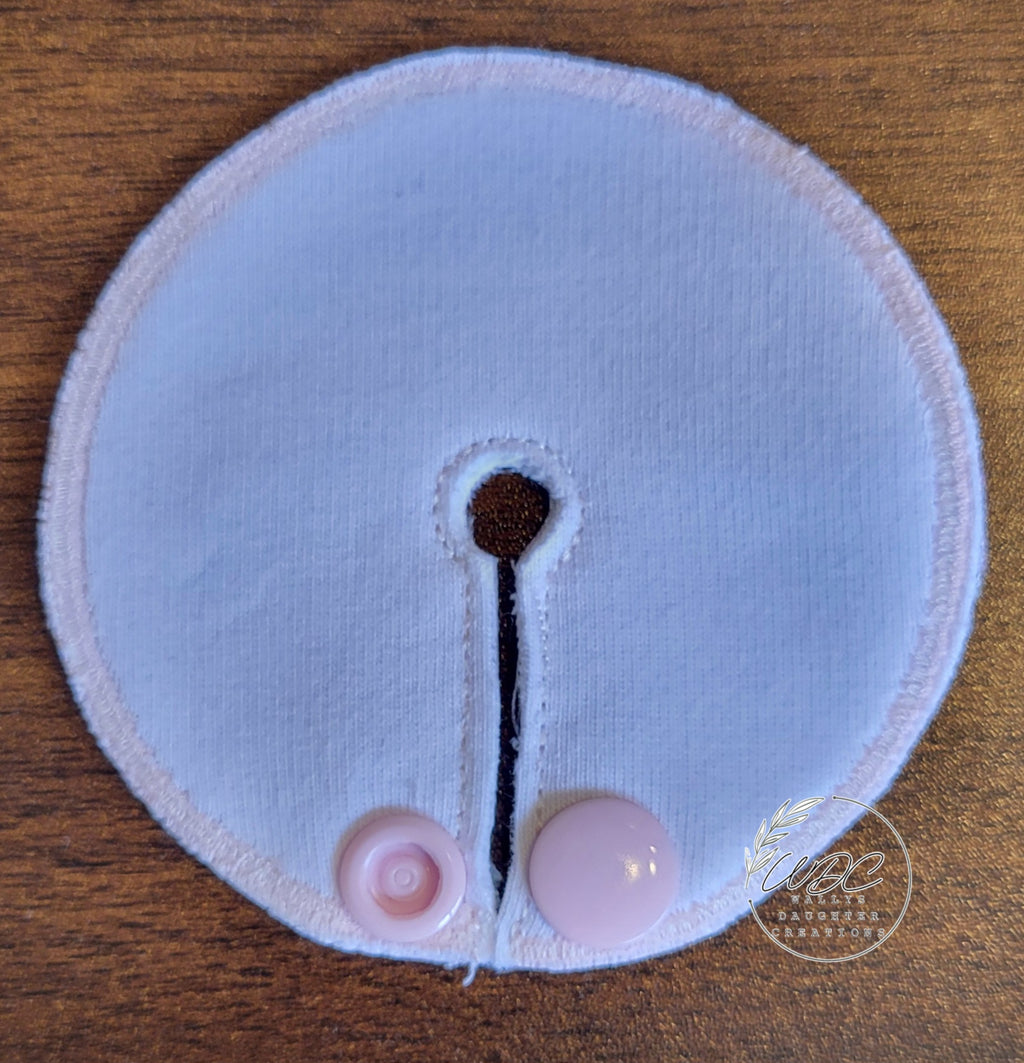 back of gtube pad