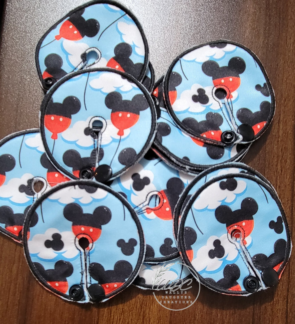 collage of gtube pads showing baloon character in clouds