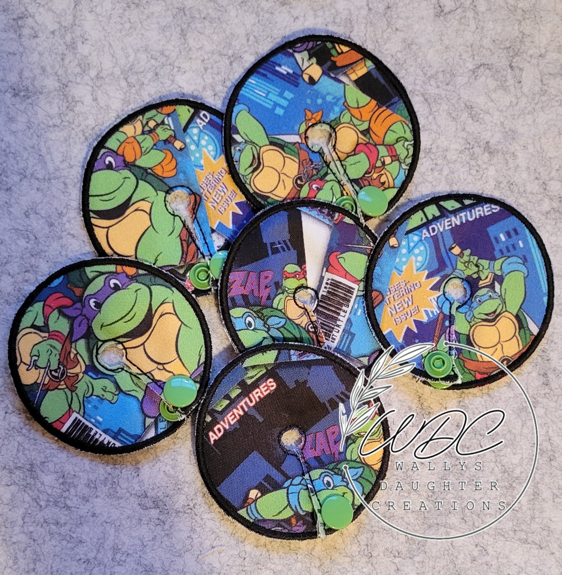 Gtube pad collage showing green turtle characters