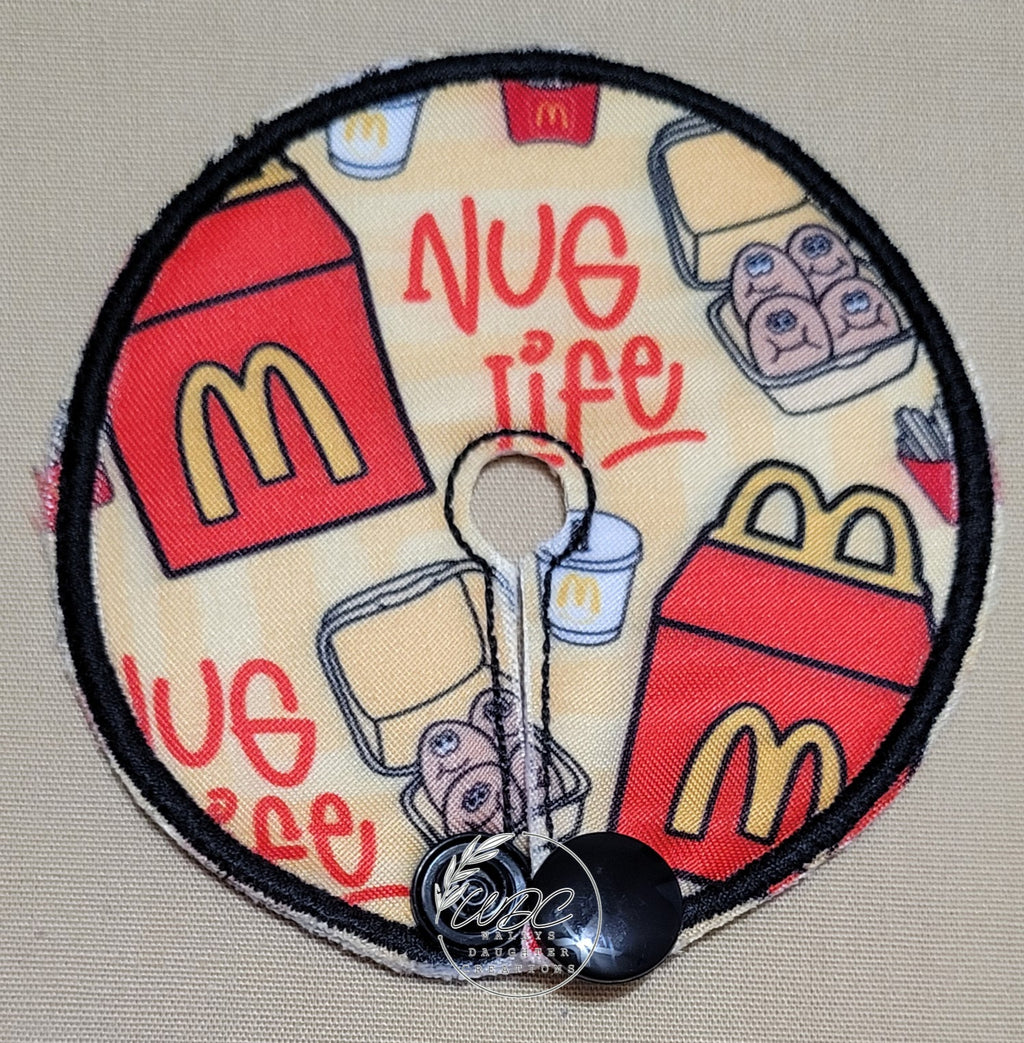 gtube pad with food characters