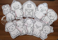 Coloring Pals--Farm Set of 10