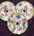 2.5" G Tube Pad, Toy Friends, Snap Closure