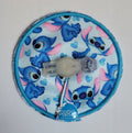 3" G Tube Pad, Blue Alien, Snap Closure