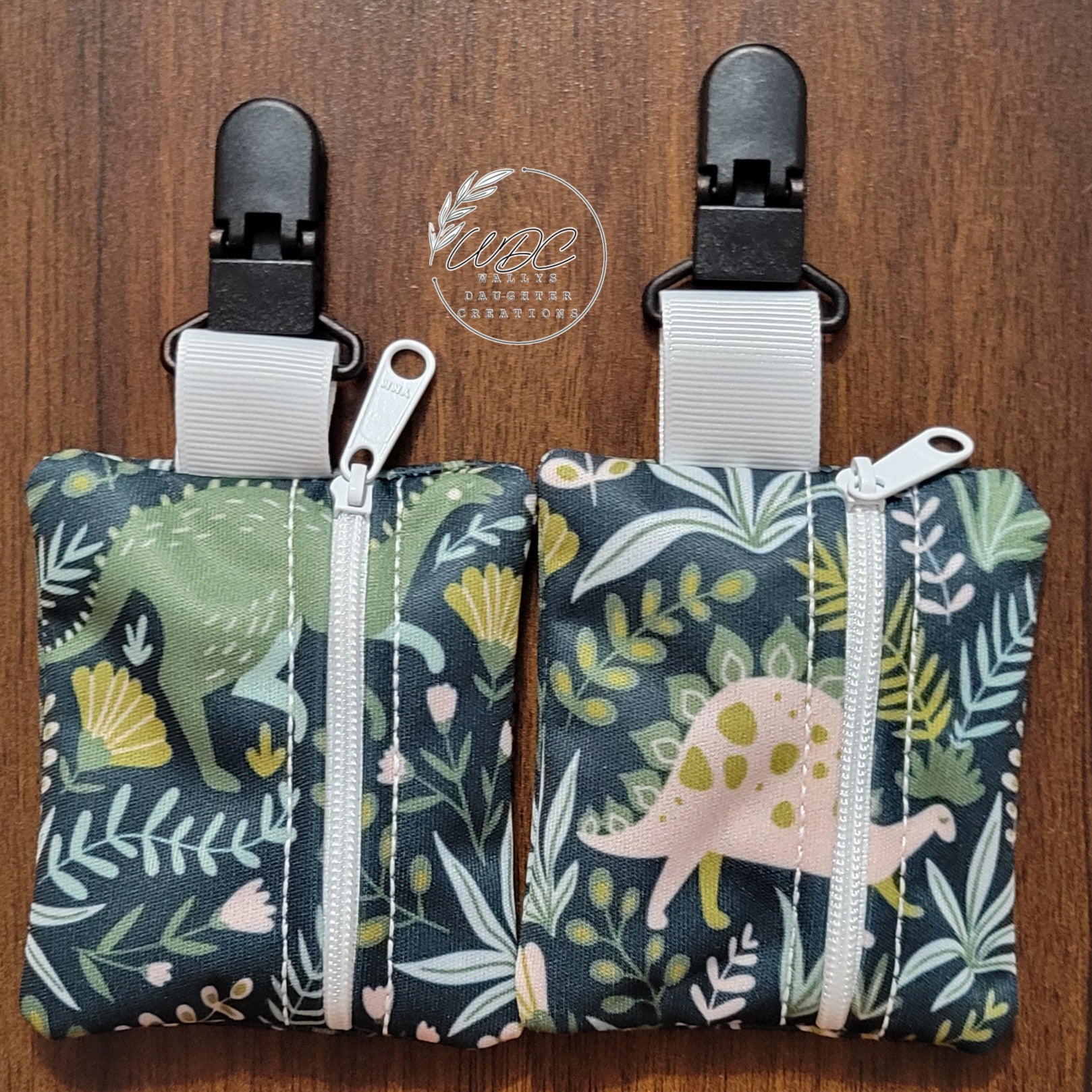 NG /NJ Tube Clip-on Zip Pouch, Medical Tubing Support