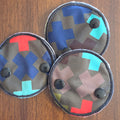 3" Snap-Down Pad, X marks the spot, Snap Closure