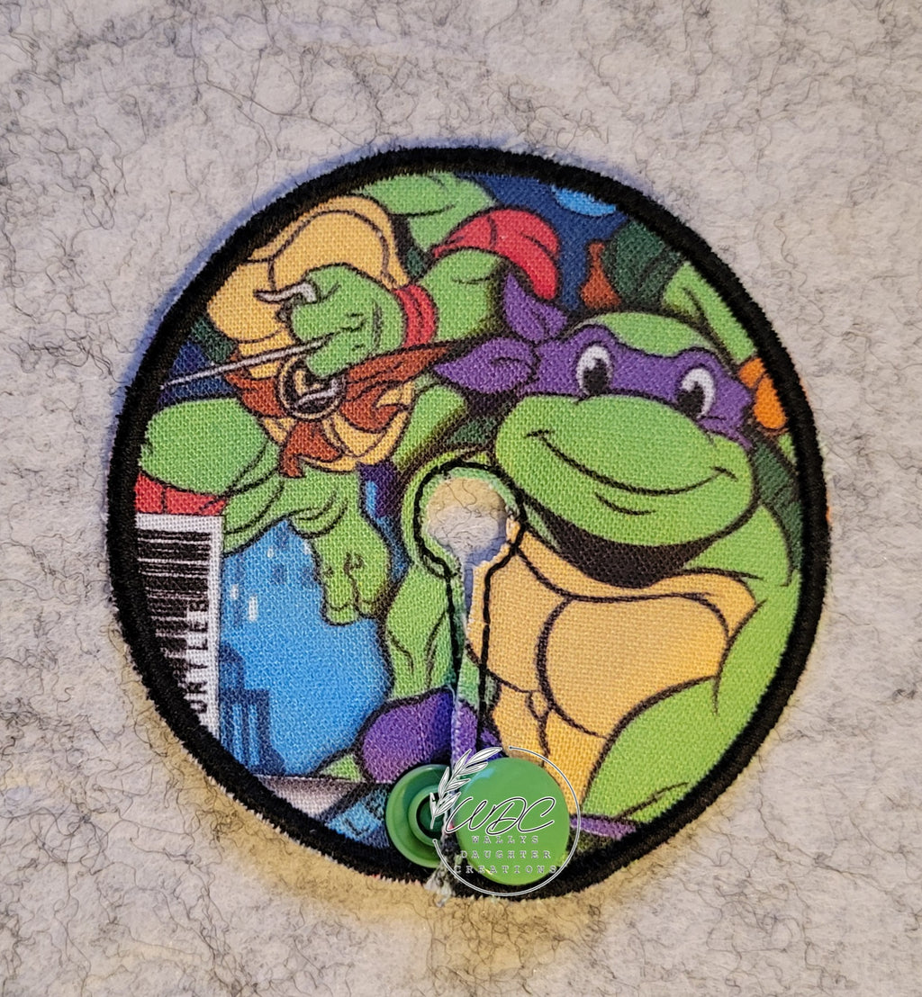 gtube pad showing green turtle character