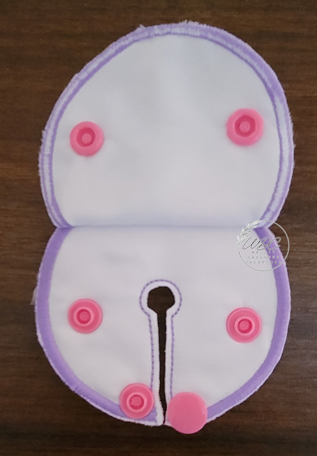 3" Snap-Down Pad, ML Pony, Snap Closure