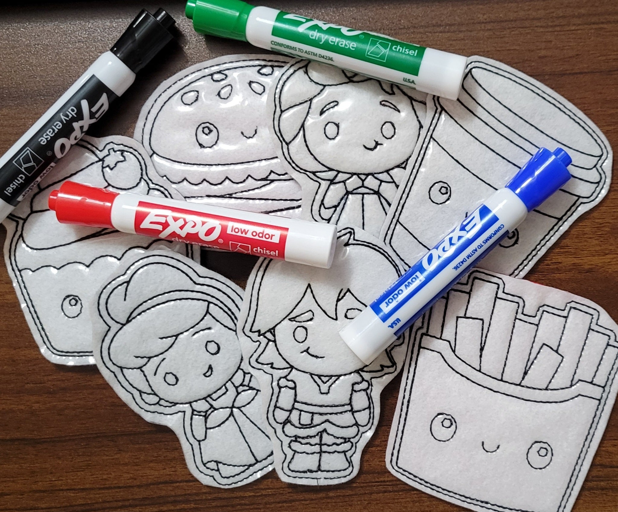 Coloring Pals--Farm Set of 10